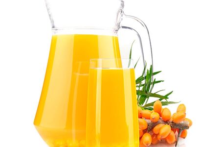 Морс из облепихи большой