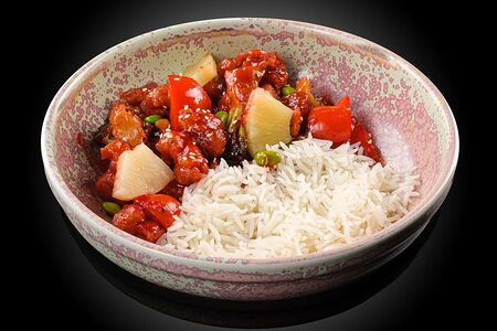 Свинина в кисло-сладком соусе