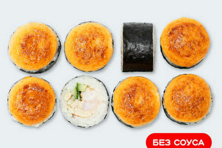 Запеченный острый с креветкой