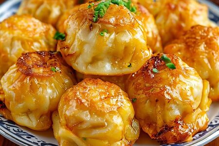 Манты жареные