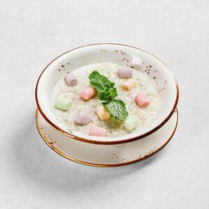 Овсяная каша с маршмеллоу