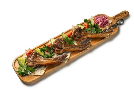 Каре ягнёнка по-кавказски