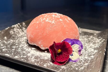 Моти с малиной