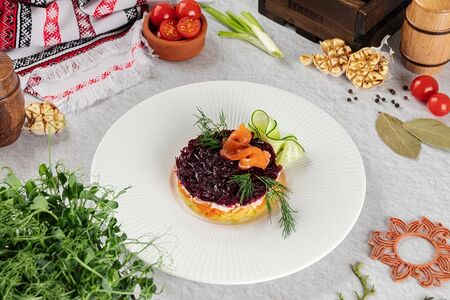 Лосось под шубой