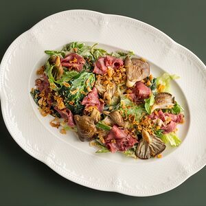 Салат с ростбифом 