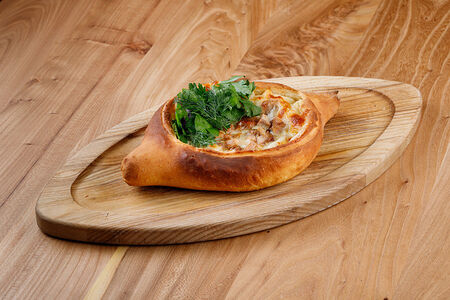 Хачапури с куриным филе