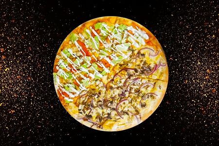 Пицца Цезарь и Жюльенчик