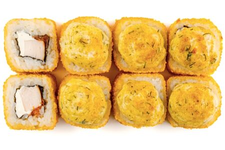 Запеченная темпура с курицей