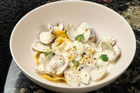 Паста с ванголе в сливочном соусе