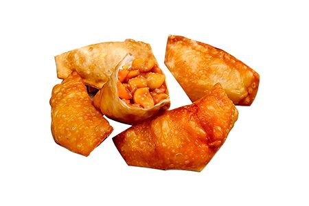 Мини-чебуреки с курицей по-азиатски