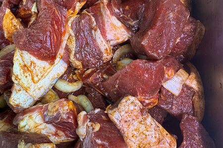 Сырая говядина 