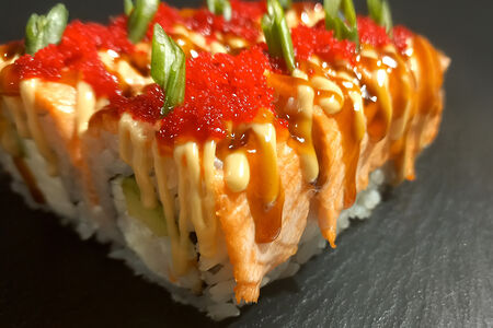 Ойси с креветкой