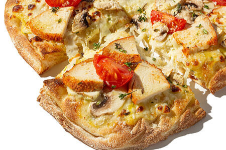 Курица и грибы