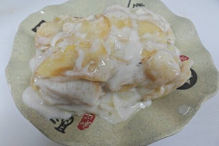 №0025 Горячая картошка со сметаной