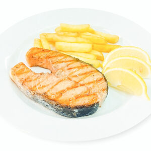 Стейк из семги