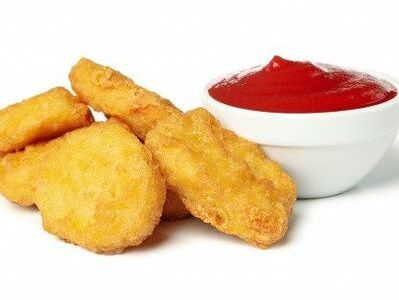 Наггетсы 8 шт и соус на выбор
