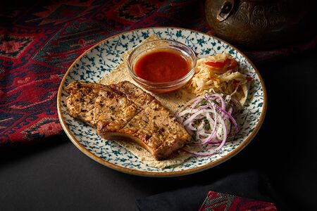 Шашлык из свиной корейки