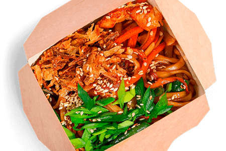 Хот боул Цыплёнок терияки