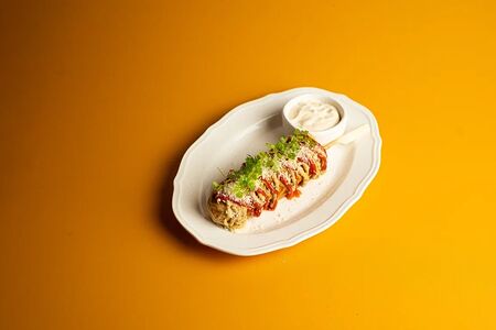 Корн-дог с пармезаном