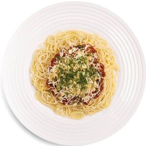 Спагетти Болоньезе с кур. фаршем