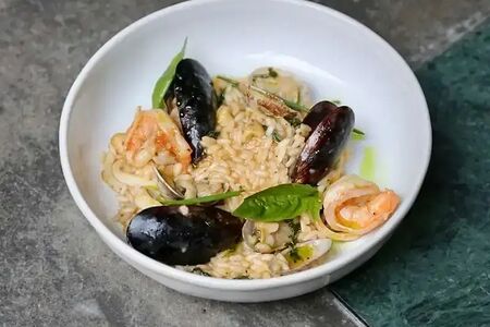 Ризотто с морепродуктами