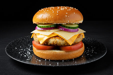 Бургер куриный 