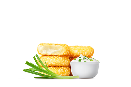 Сырные Медальоны Сметана и Лук (6 шт.)