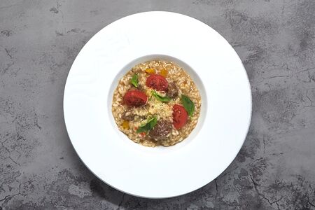 Ризотто с ягнятиной