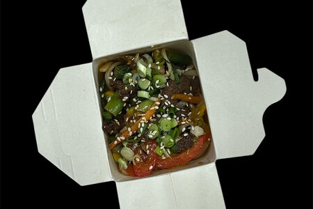 Удон с говядиной