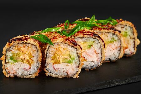 С креветкой и крабом