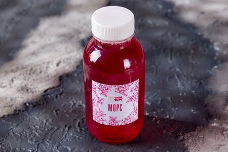 Домашний клюквенный морс