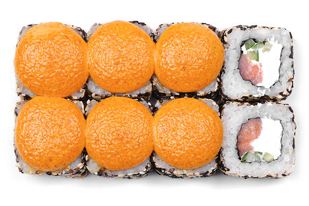 Острый запеченный лосось