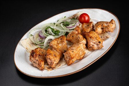 Филе индейки на углях