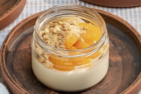 Грузинская панакота на мацони