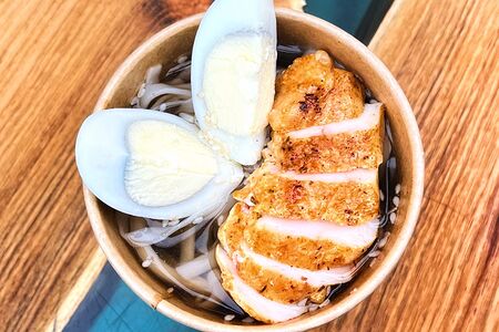 Рамен с курицей