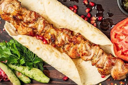 Шашлык из куриной грудки