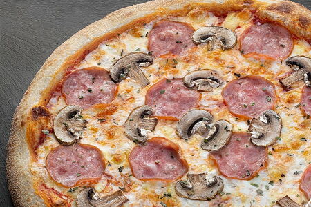 Ветчина и грибы