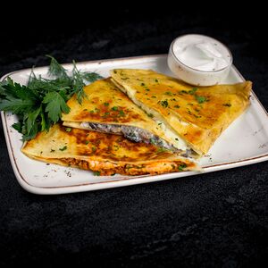 Кыстыбый с мясом