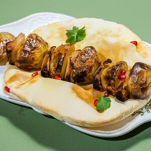 Картофель с курдючным салом