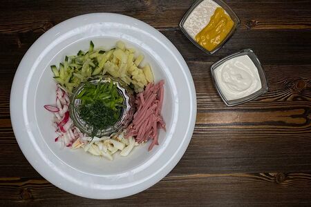 Окрошка классическая