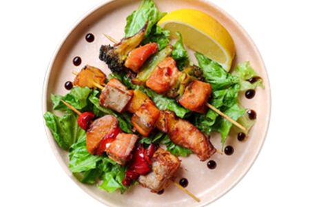 Шашлык из рыбы