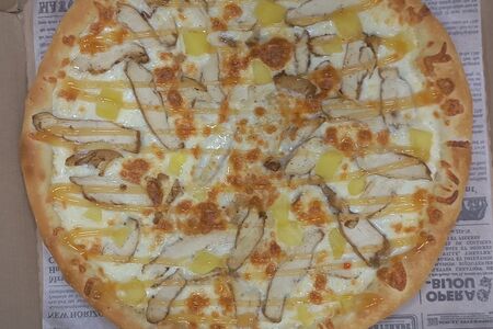 Пицца Курица и ананасы