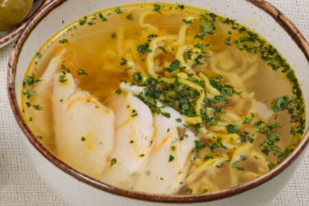 Суп-лапша с цыпленком