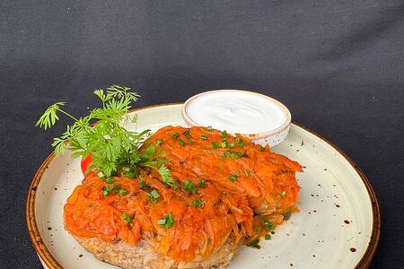 Голубцы ленивые из говядины