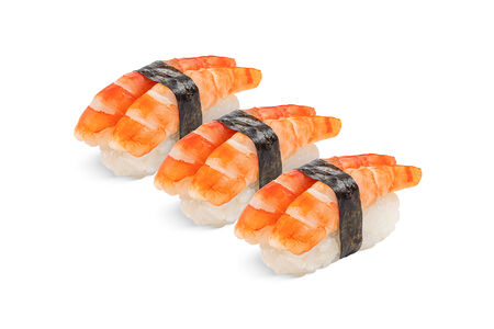 Суши креветка трио