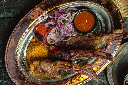 Пистолеты из баранины