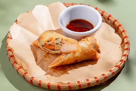 Нэм с креветками и курицей