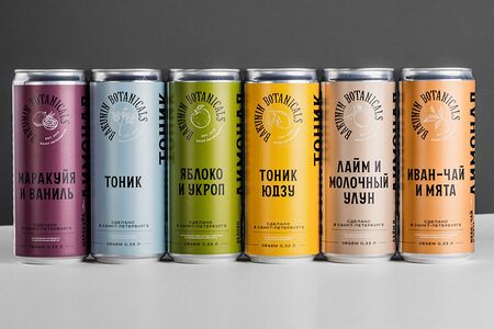 Лимонад Bakunin в ассортименте