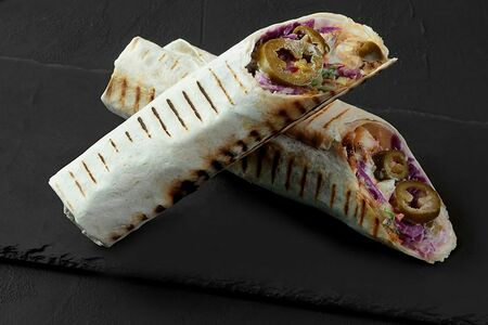 Шаверма в лаваше Мексиканская