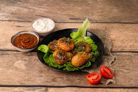 Картошка на мангале